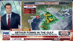 Tropical Storm Arthur forms in the Gulf, the first named storm of the 2026 Atlantic season