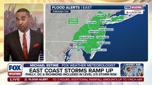 Severe storms threaten 32M+ I-95 corridor with flooding and damaging wind gusts