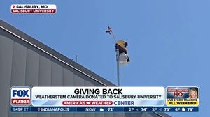 Mike Seidel donates WeatherSTEM camera to his alma mater