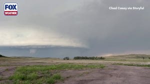 Watch: Mothership supercell thunderstorm looms over Ellsworth,Nebraska
