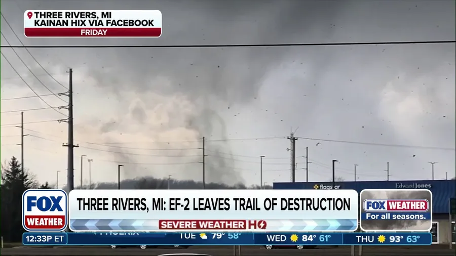 Cleanup efforts underway in Michigan after deadly tornado outbreak