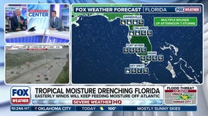Tropical downpours drench Florida this week