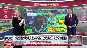 Growing flood threat across the Northeast US