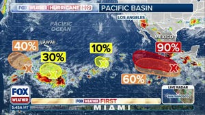 El Niño sparks Pacific tropical traffic jam with 5 areas to watch as active start to the season continues 