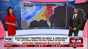 Southeast trapped in heat and drought