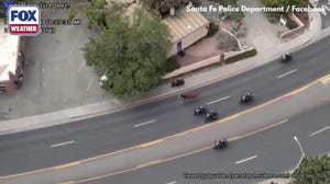Video: Runaway parade horse leads Santa Fe Police on wild pursuit