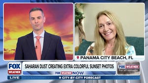 Saharan dust creates stunning sunset photos for photographers