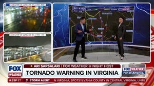 Tornado warning issued in Virginia
