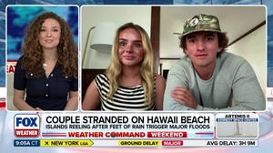 Couple rescued after being stranded during Hawaii flooding