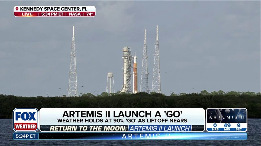 FINAL COUNTDOWN: Artemis II Launch a "90%" go