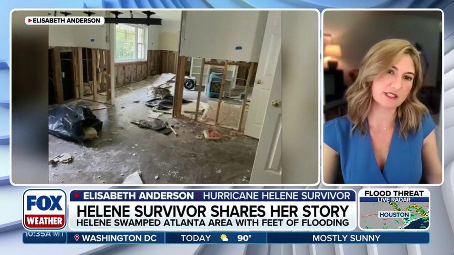 Hurricane Helene survivor shares story to help others recover
