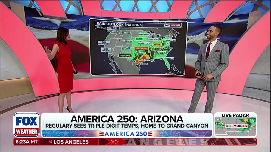 Looking ahead to the Memorial Day weekend forecast with storms and May chill in store for millions