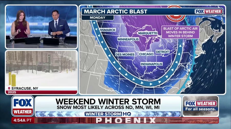 Blizzard conditions possible as winter weather eyes Northern Tier