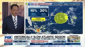 Atlantic tropical development odds sink back to low