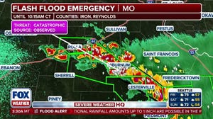 Flash Flood Emergency declared in Missouri