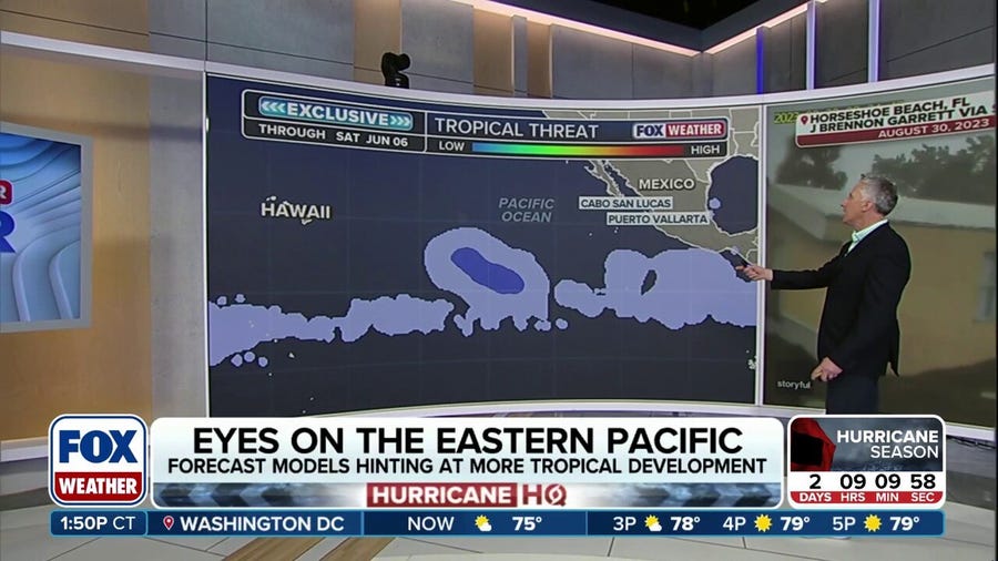 Eyes watching the Eastern Pacific as odds rise for tropical area to watch