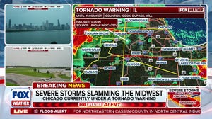  Severe weather slamming the Midwest with Chicago in the bullseye for impacts