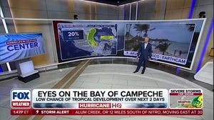 Gulf area to watch: Chance of development increases to 20 percent in next 2 days