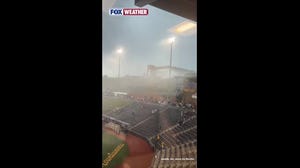 Ferocious storm rips through packed West Virginia baseball game