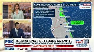 Record king tides swamp both Florida and California with hurricane-level flooding