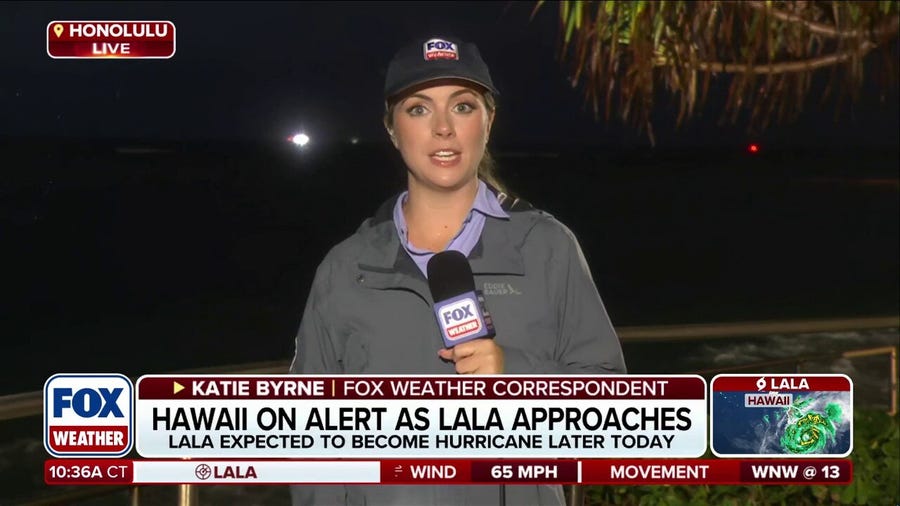 Latest on the ground in Honolulu as Lala nears Hawaii 