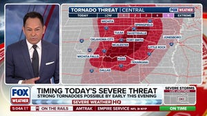 Severe weather outbreak likely Friday across Oklahoma, Arkansas and Kansas, 'monster hail' expected