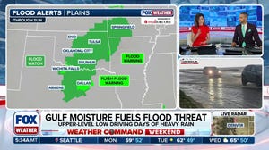 Flood Watch issued for millions as heavy rain continues to drench the South and Central U.S.