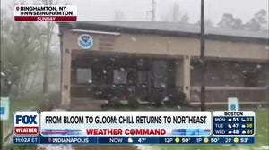 Winter-like chill returns to the Northeast impacting millions with spring shock