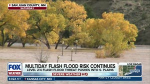 Great Plains under a multiday flash flood threat this weekend