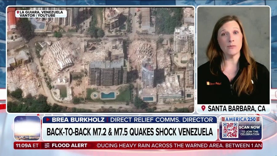 Relief efforts underway to help Venezuela after back-to-back earthquakes