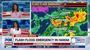 Flash Flood Emergency issued for Honolulu County, Hawaii as Kona Low dumps feet of rain on the Islands