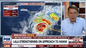 Latest Exclusive Analysis on Lala as it continues to intensify toward Hawaii for a rare near-landfall