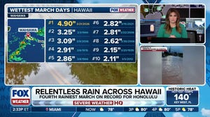 Flash Flood Warnings continue in Hawaii as relentless rain persists