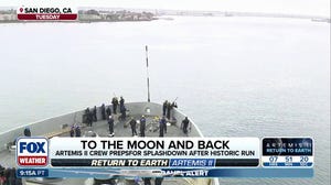 U.S. Navy, First Air Force ready for Artemis II splashdown in California