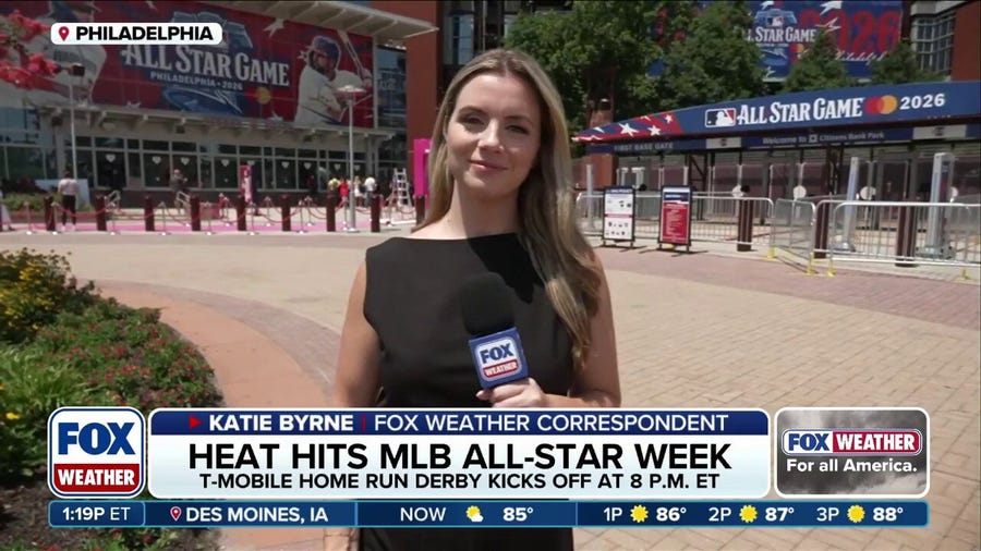 MLB All-Star Week in Philadelphia kicks off with rising scorching temperatures