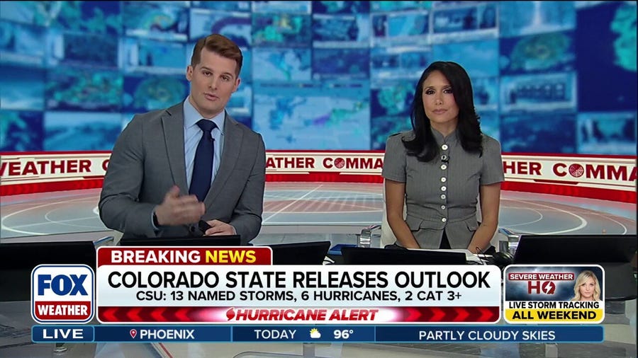 Colorado State University forecasts El Niño to dominate and suppress Atlantic activity