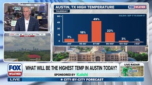 What will the high temperature be in Austin, Texas, on Thursday?