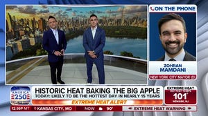New York City Mayor Zohran Mamdani says how the city is keeping people safe amid extreme heat