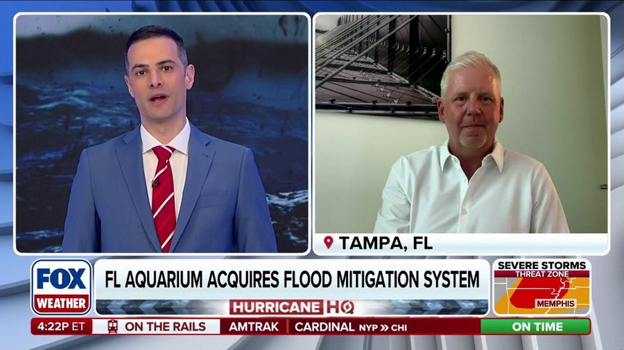 Florida Aquarium acquires new flood mitigation system to defend against storm surge