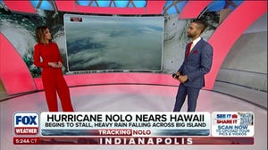 Hurricane Nolo stalls its approach to Hawaii so far this weekend