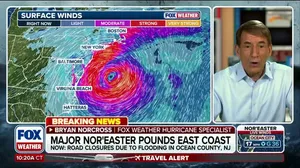 Exclusive analysis: Nor'easter strengthening as it moves up Mid-Atlantic coast