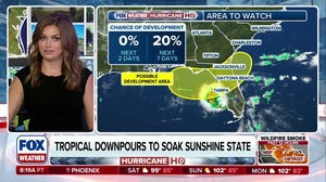 Tropical downpours target Florida with low chance of development this weekend