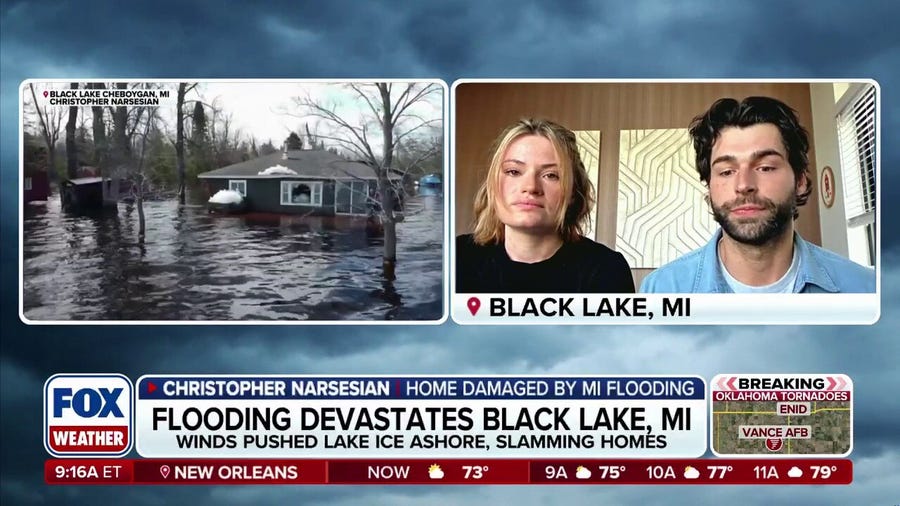Michigan couple recounts devastating flooding that devastated home