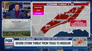 40 Million on Alert as Severe Storms Threaten a Wide Swath of the South