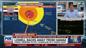 Exclusive analysis on Hurricane Lowell as it moves past Hawaii