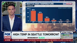 What will the high temperatures be on Thursday in Seattle?