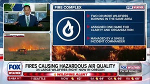 Northwest wildfires scorch more than 1 million acres, creating hazardous air quality