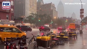 New York City rocked by heavy downpours