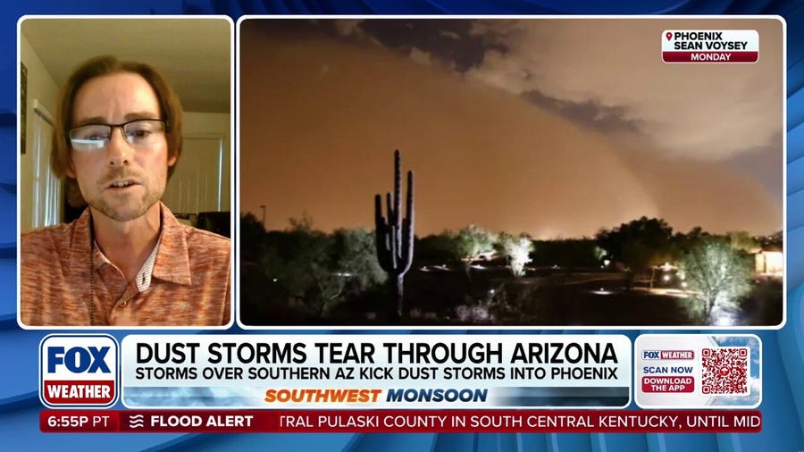 Here's how Arizona State University classifies dust storms amid monsoon season