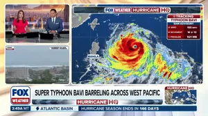 Super Typhoon Bavi barrels toward Taiwan and China with winds over 150 mph